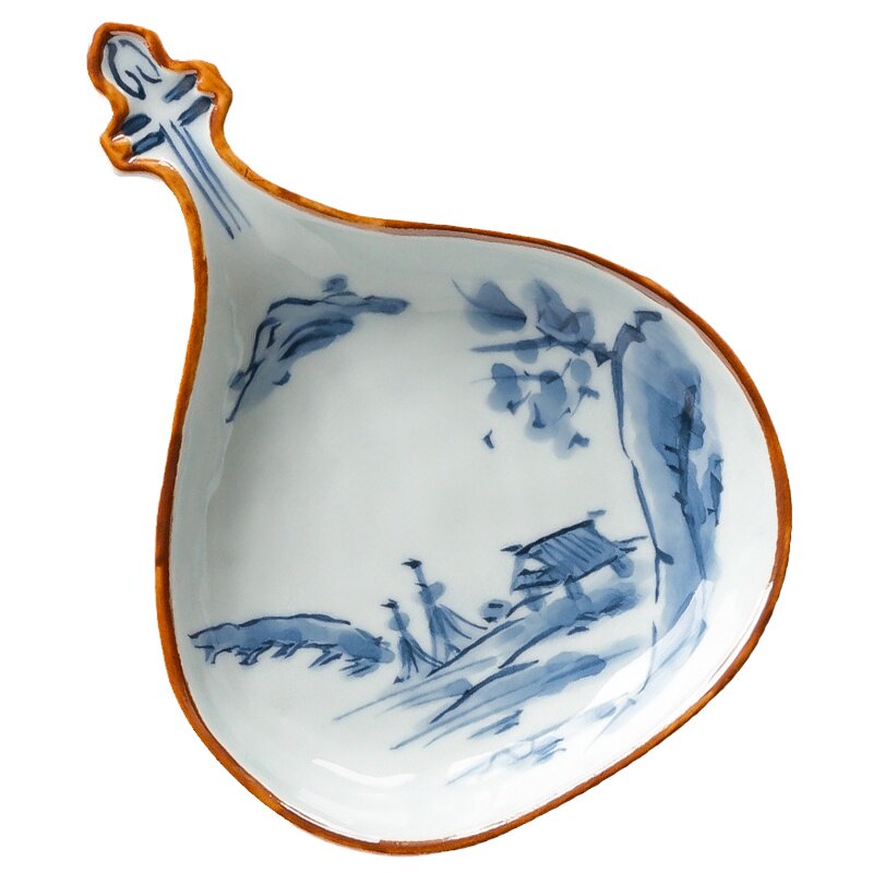陶瓷小盘子进口有田烧豆皿小碟子