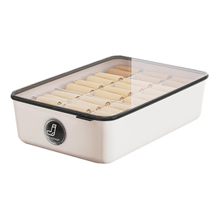 内衣内裤收纳盒香薰三合一带盖分隔衣柜贴身衣物整理袜子分格神器