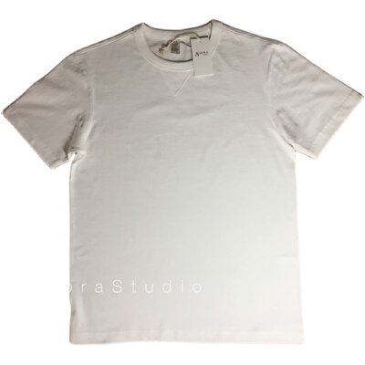 日本重磅厚实滚领通款打底T恤