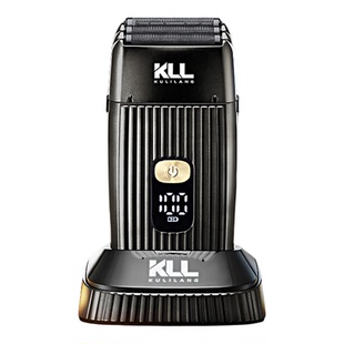 库里狼KLL正品三刀网增白器理发剃须刀电动防水光头神器发廊专用