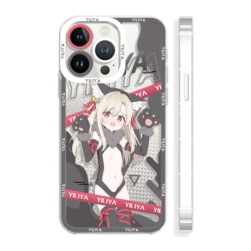 二次元iQOOz9手机壳魔法少女伊莉雅华为p70硅胶12苹果15适用于iPhonex小米14vivoy77荣耀300红米