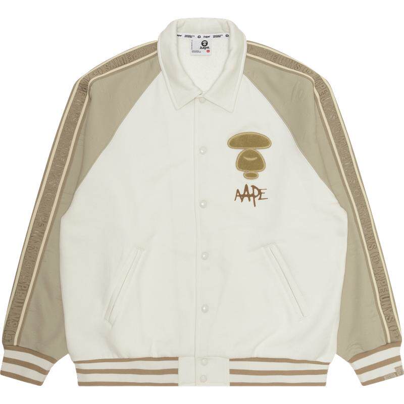 Aape宽松薄绒卫衣外套A355XXL