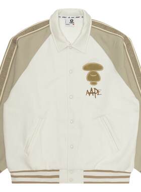 Aape宽松薄绒卫衣外套A355XXL