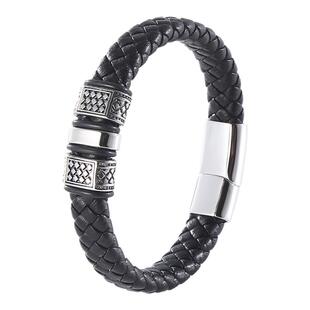 马年高档红绳手链男款路路通转运珠编织皮绳本命年好运平安礼物潮