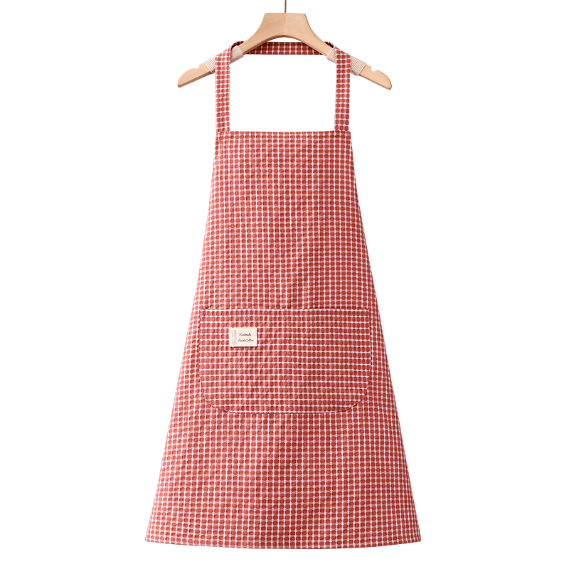 美甲围裙纯棉工作服女