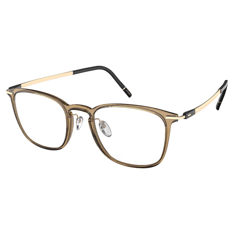 Silhouette诗乐眼镜架男款方形大框钛金属眼镜近视可配度数女2963