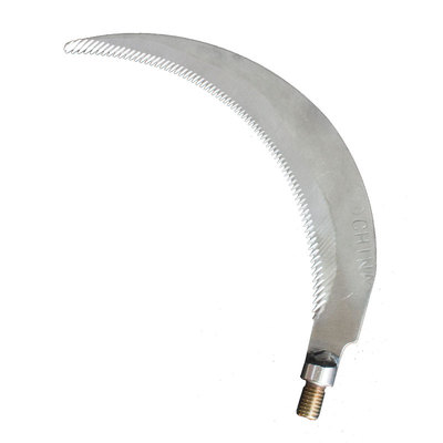 加厚不锈钢割草镰刀头钢刀头大小