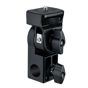 适用神牛永诺金贝热靴闪光灯多角度补光灯转换座摄影LED灯架接口调节角度支架柱座转接头灯座快拆离机闪配件