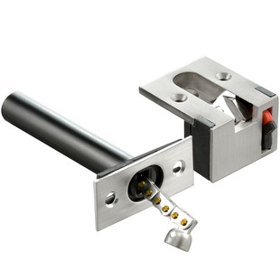 酒店宾馆暗藏防盗链暗装门链家用反锁门栓锁扣暗藏式安全链防盗扣