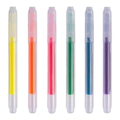 晨光按动粗划重点学霸一套标记笔