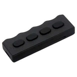 静音无线四键录音4键 直播切屏无声硅胶迷你自定义USB键盘非蓝牙