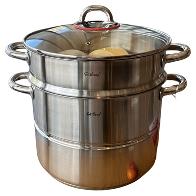 德国菲仕朗18/10不锈钢双层蒸锅