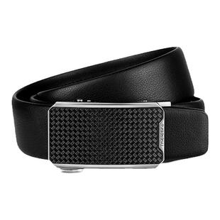 Thelebre希伯莱男士皮带真皮自动扣商务大气高档合金扣腰带男