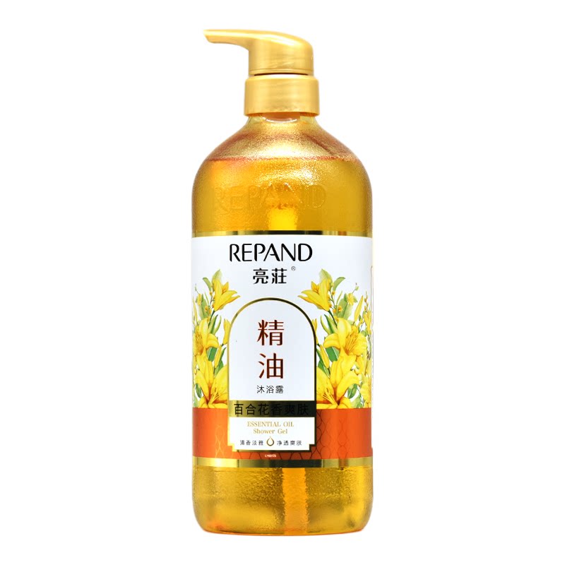 亮荘清醒淡雅百合花男女沐浴露