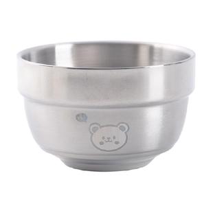 沃德百惠304不锈钢迷你碗宝宝喝牛奶杯辅食专用汤杯家用迷你酱碟