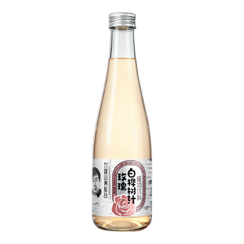 九峰山养心谷玫瑰白桦树汁养生健康饮品木本植物饮料顺丰包邮送礼