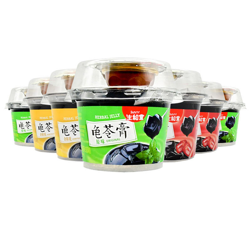 生和堂龟苓膏红豆味果冻布丁