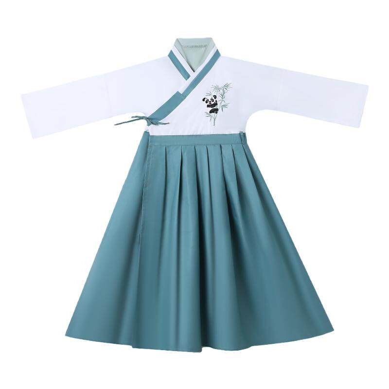 国学服儿童汉服男女童古装三字经儿童演出服