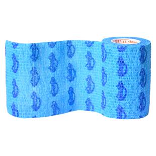 宠物自粘绷带出门防脏弹力贴布遛狗神器受伤包扎爪底防磨防护专用