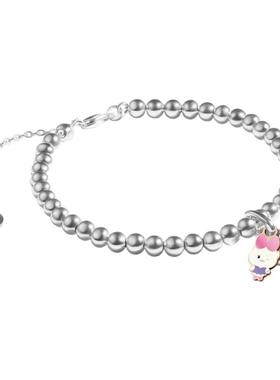 Crudo迪士尼米奇纯银水晶手链