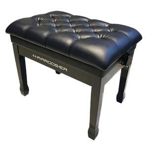 德国哈罗德钢琴凳子单人双人实木烤漆可升降带书箱古筝电钢琴椅子