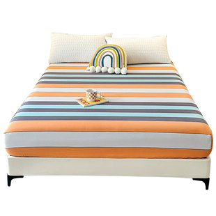 100%棉质全棉纯棉床垫保护套罩床笠款式源头工厂支持定制任何尺寸