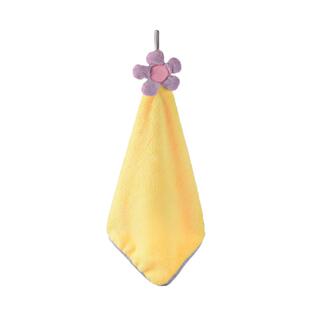 抹布厨房专用擦手巾可挂式可爱吸水洗碗布抹手布毛巾卫生间插手巾