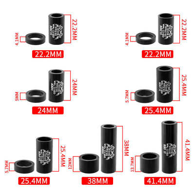 山地自行车软尾后减震衬套拐点外径12.7内径8/10mm避震器后胆转点