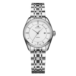 上海牌手表女钻石表官方旗舰店自动机械表防水休闲商务正品3072