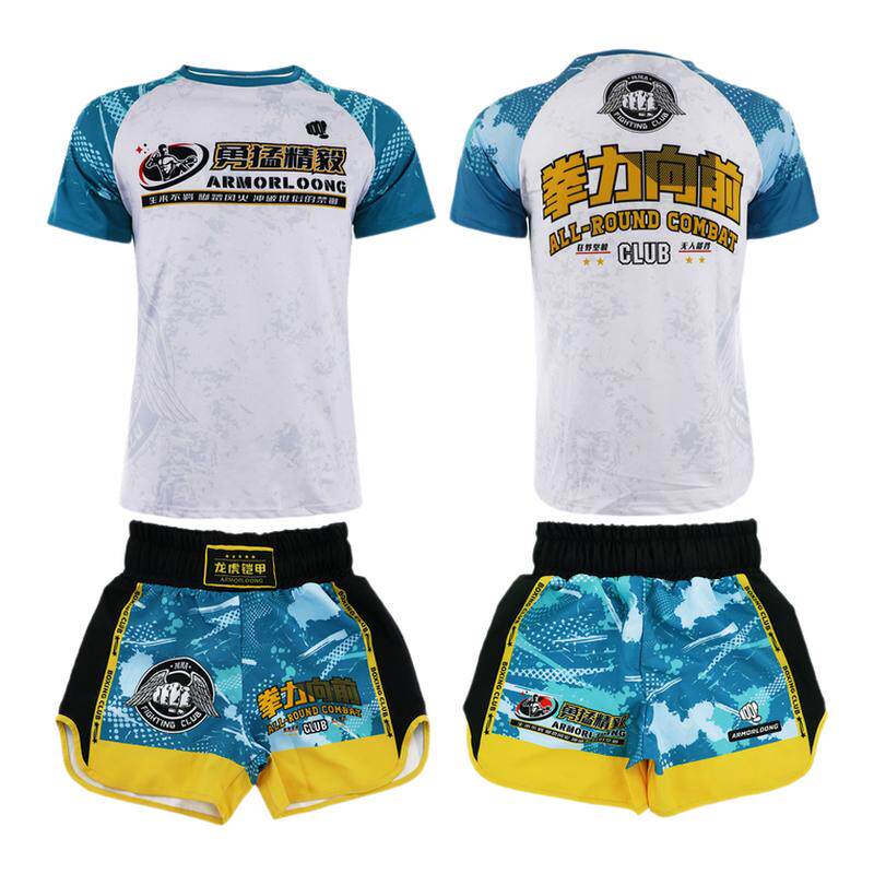 MMA儿童格斗比赛套装拳击服定制