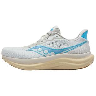 Saucony Triumph 23 百搭舒适回弹 低帮跑步鞋 男女同款 灰蓝色