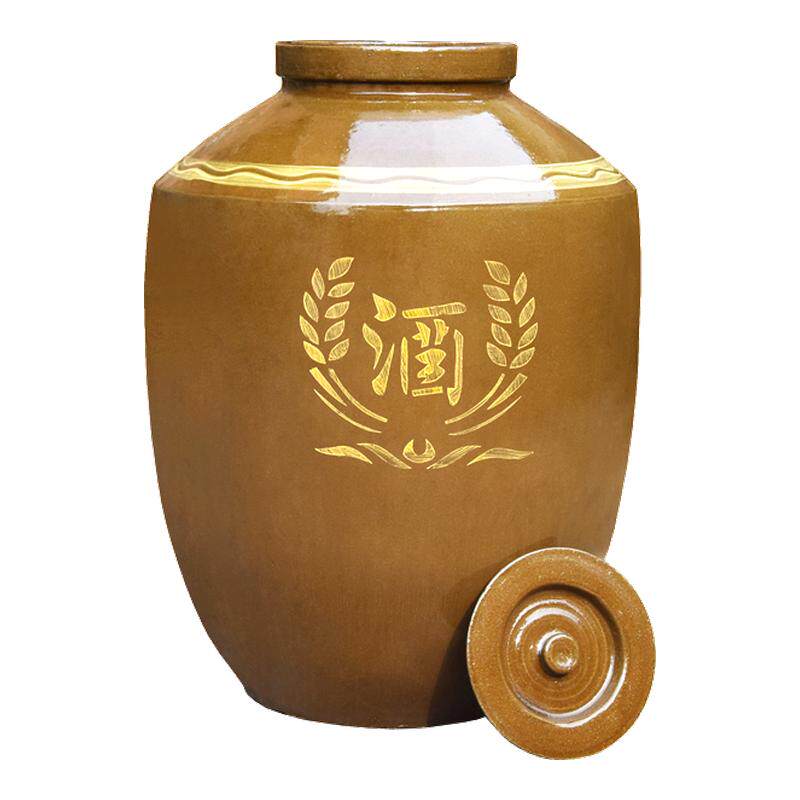 厂家直销土陶密封酒坛泡酒窖藏