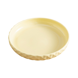 2025新款彩色陶瓷盘碟子高颜值釉下彩家用菜盘子深盘餐盘简约餐具