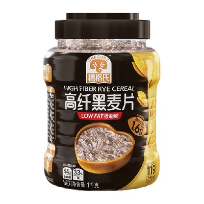穗格氏高纤黑麦片
