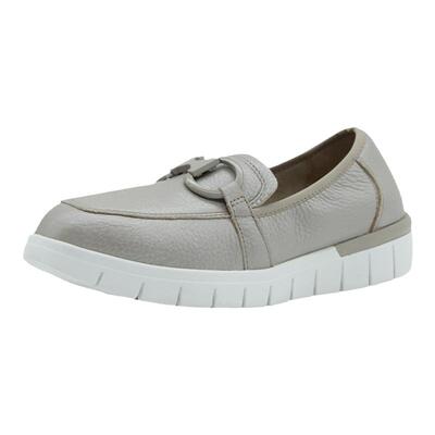 德国Caprice鹿皮乐福鞋