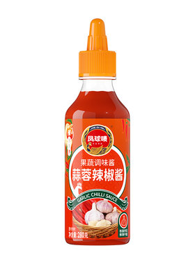 凤球唛蒜蓉辣椒酱拌面酱调味挤压瓶炸鸡280g蘸酱调味料