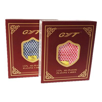 GYT塑料扑克牌金艺旗舰正品扑克