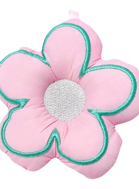 彩色创意铃铛花朵充棉钥匙扣