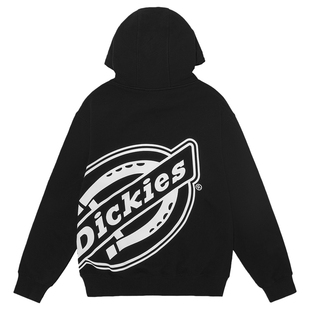 Dickies大LOGO印花情侣卫衣男秋冬新品个性连帽休闲上衣女10560