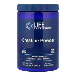 美国lifeextension一水肌酸粉运动补充剂Creatine Powder 5000mg