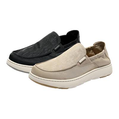 森达布鞋2025秋新商场同款舒适一脚蹬厚底男鞋百搭休闲鞋K6101CM5