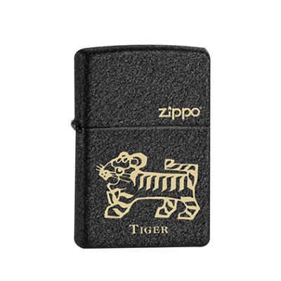 zippo十二生肖送礼防风煤油火机