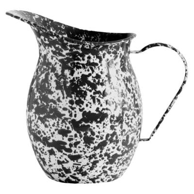 大理石泼墨crow搪瓷水壶花瓶