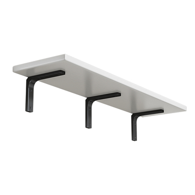 墙上木板置物架承重强