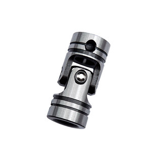 精密十字连轴万向节联轴器钻孔攻牙机配件40cr不锈钢传动轴十字轴