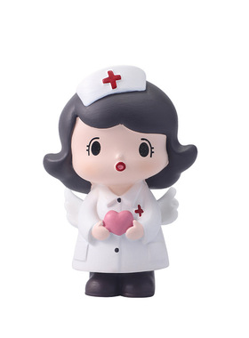 网红新款白衣天使系列摆件桌面