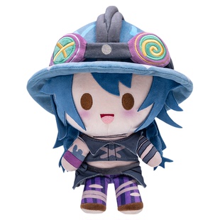 金铲铲之战 英雄联盟双城之战小小伊莎毛绒玩偶摆件游戏周边