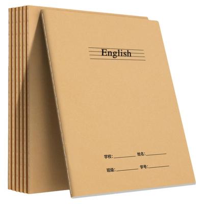 16K牛皮练习本英语本笔记本