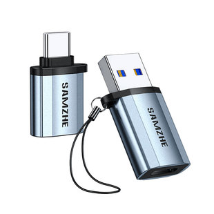 山泽otg转接头typec转usb接口Gen2手机u盘转换器读卡器适用于苹果