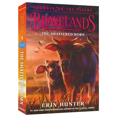 Bravelands Thunder On The Plains The Shattered Horn 勇敢之地第三部 碎裂之角 儿童动物小说 冒险故事章节书 英文原版进口图书